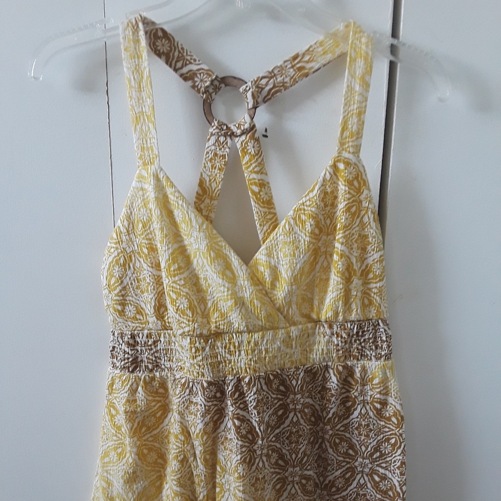 Racerback sleeveless top